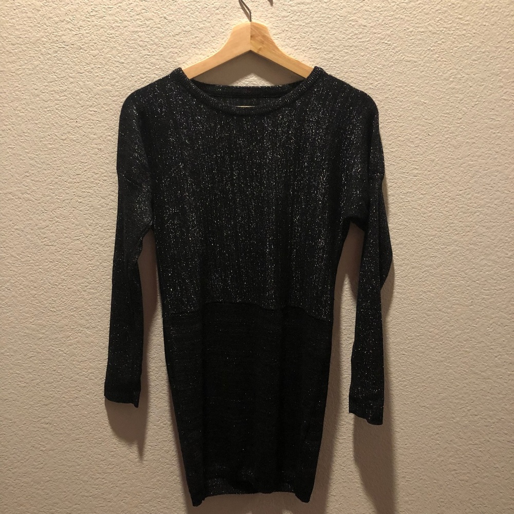 Sparkle Black Dress
